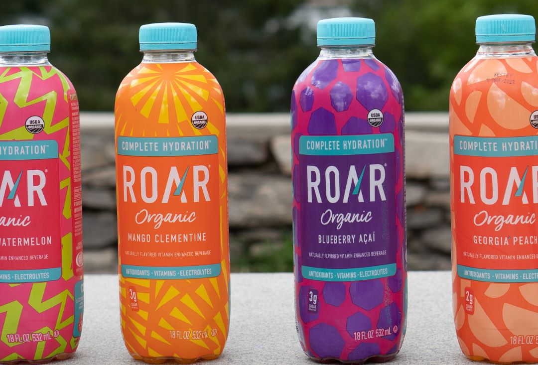 ROAR Organic bottles - The Shelf influencer campaign